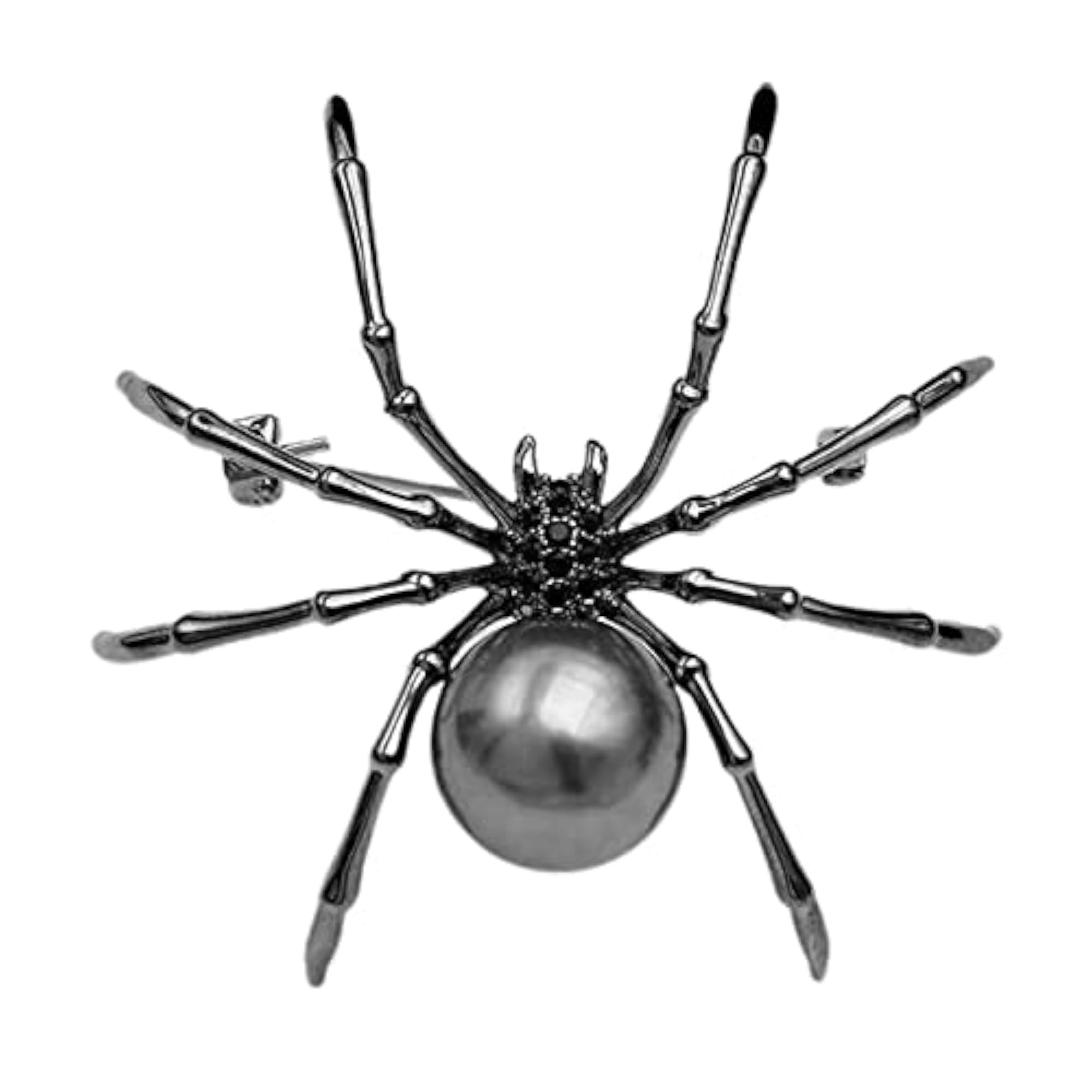 Retro Style Spider Brooch Pin for Women, Halloween Accessory